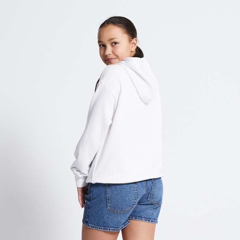 Printed hoodie "Smilla" White